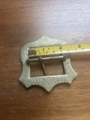 VTG Solid Brass Belt Buckle Men&rsquo;s Pin Belt Buckles Fits For 2&Prime; inch Belt