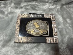 NEW MONTANA SILVERSMITHS FUTURE BULL RIDER BELT BUCKLE A1025P