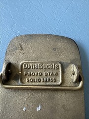 Belt Buckle – Mountain Oil, Inc., Walla, Walla, WA, Solid Brass