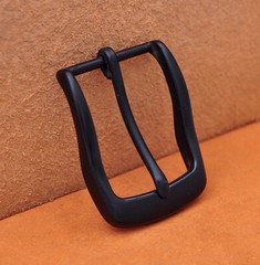 Cool Black Pin Single Prong Clip Buckle for DIY Leathercraft Belt Replacement