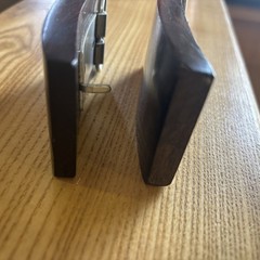 Lot Of 2 Vintage Unbranded Wood Belt Buckles RARE 🔥🔥🔥