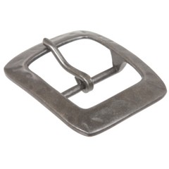 1 1/2&Prime; (39 mm) Nickel Free Center Bar Single Prong Rectangular Belt Buckle
