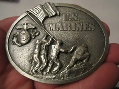 1982 U.S. MARINES BELT BUCKLE – GW-15