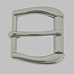 Pin Belt Buckles for Men&rsquo;s Fits 1.0″ inch 25mm Watch Belt Silver Chrome Metal
