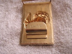 Vintage Marines Belt Buckle Anchor and Globe