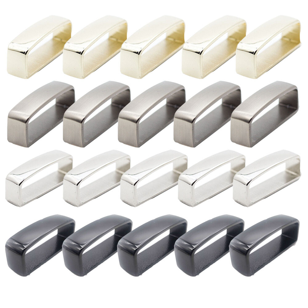 5pcs 40mm Solid Brass Belt Loop Belt Buckle DIY Loop Ring Metal Accessories US