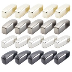 5pcs 40mm Solid Brass Belt Loop Belt Buckle DIY Loop Ring Metal Accessories US