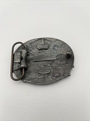 FIRE FIGHTER Belt Buckle Fire Dept. Siskiyou 1991 America&rsquo;s Heroes Used Guc
