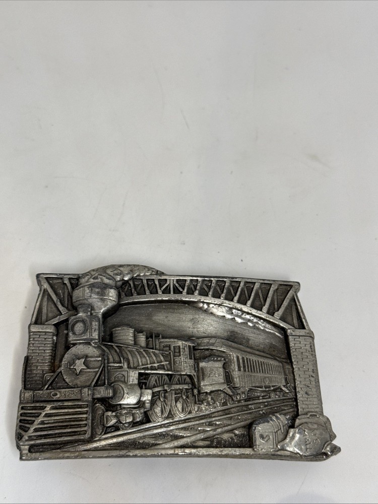 Choo -Choo! Western Train Buckle Cowboy Big Belt Buckle