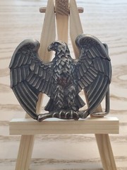 VTG Avon American Eagle Belt Buckle Silvertone.