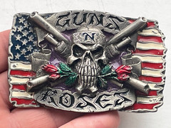 Guns N Roses 1994 vintage Belt Buckle The Brockum Collection Made In U.S.A.№4094