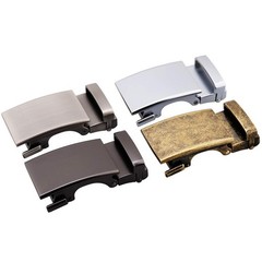 Alloy Solid Buckle Automatic Ratchet Leather Belt Buckle Plaque Gu…