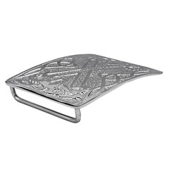 Traditional Scottish Men Kilt Belt Buckle Saltire & Lions Rampant Belt Buckle