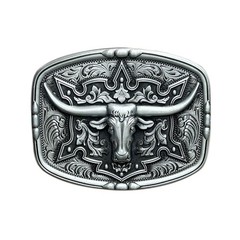 Multiple smooth brass alloy Western cowboy bronze belt buckle alloy plate