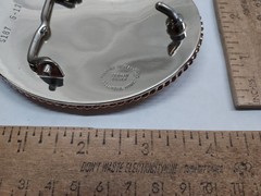 1987 – SCSA – 25-27 – shooting – GERMAN SILVER – BELT BUCKLE – listing # 9564