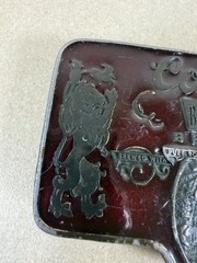 Coors Vintage Beer Belt Buckle Banquet Rocky Mountain Spring Red Resin 70s See