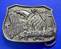 Dickies Clothing Apparel Company American Bald Eagle Promotional Belt Buckle