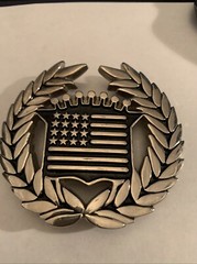 Belt Buckle Stars & Stripes