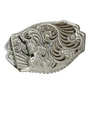 Men’s Horse Rodeo Western Cowboy Belt Buckle Hebilla Fina Vaquera Con Caballo