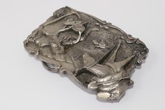 Siskiyou 1981 Arroyo Grande Dreams Of Striking It Rich Metal Belt Buckle #B-10