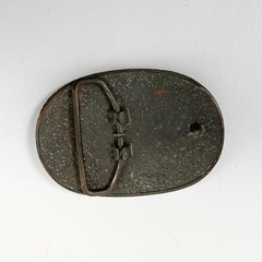 Vintage Niagara Falls Canada Brass Belt Buckle