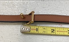 Tory Burch Reversible Logo Belt in Black & Classic Tan-Waist-26-30&Prime;-Sz S