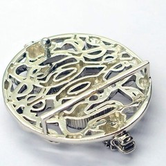 Stunning Vintage Dragon Design In 935 Argentium Silver Men&rsquo;s Biker Belt Buckle