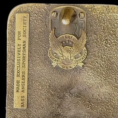 BASS Belt Buckle Vintage Bass Anglers Sportsman Society Fits Belts To 1.7&Prime; USA