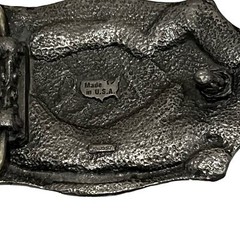 NRA belt buckle National Rifle Association vintage 125 years 1996 Made in USA