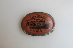 Drawer #7 Jack Daniels Whiskey Belt Buckle Good Condition