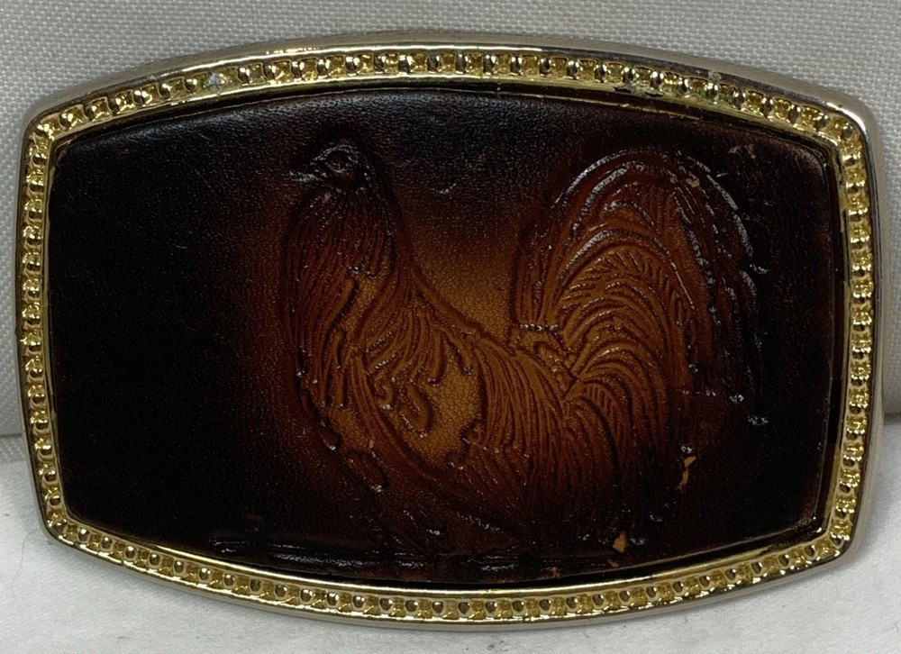Alumaline Vintage Chicken Belt Buckle