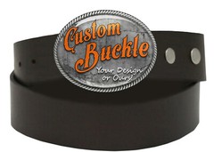 Custom Belt Buckle – Personalized Image Design Handmade Artisan Belt Buckle