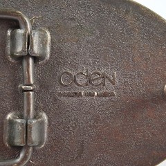 Vintage Oden ~ Brass Tone « Brian » Personalized Belt Buckle – Oval Retro Style