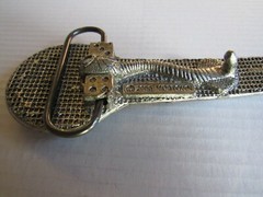 2005 MICROPHONE MUSIC COBRA DICE Belt Buckle MOBTOWN CHICAGO USA !