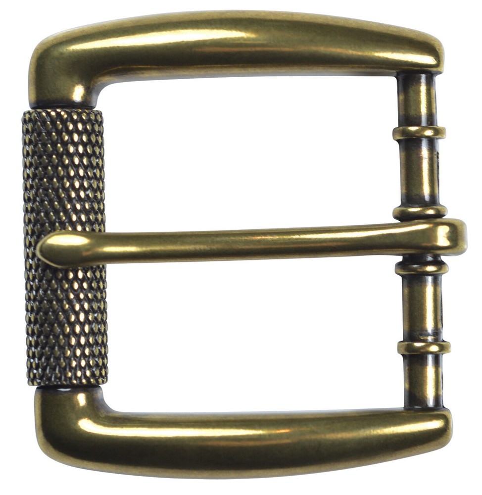 Gold Finish Roller Belt Buckle for 1 1/2&Prime; Belts – The Belt Shoppe