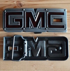 GMC trucks belt buckle (choice designs)