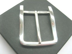 STERLING SILVER 925 BUCKLE AVAILABLE FOR 1&Prime; 1-1/8&Prime; 1-1/4&Prime; 1-3/8&Prime; 1-1/2&Prime; BELTS