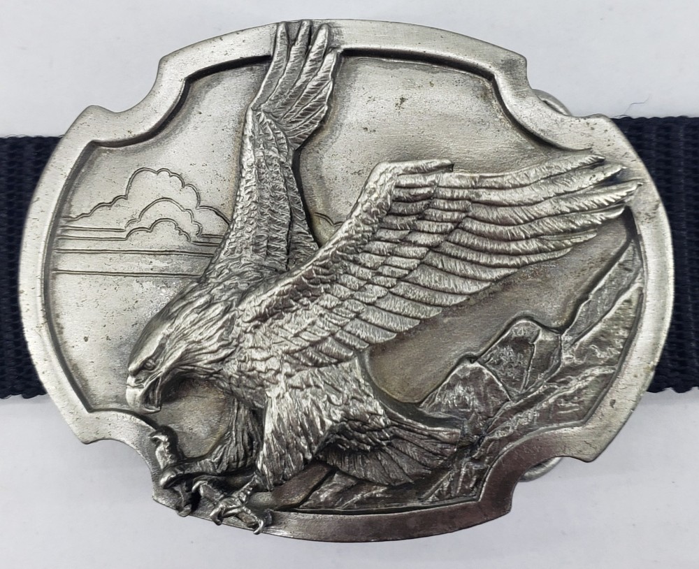 Vintage Eagle Men&rsquo;s Belt Buckle, Siskiyou Buckle Company [kw378]