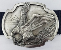Vintage Eagle Men&rsquo;s Belt Buckle, Siskiyou Buckle Company [kw378]