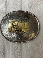 Big Rig Truck Belt Buckle Trucking Trucker Cowboy Rodeo hebilla del cinturón New
