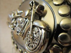 NEW BOBBER MOTORCYCLE HEAVY BELT BUCKLE 3.50 X 3.0 POLISHED METAL VIC-THOR1