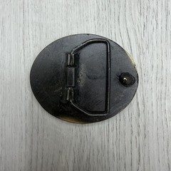 Smith-Gruner SII Mining Equipment Company Vintage Brass Belt Buckle