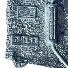 Tanside London Bus Belt Buckle Pewter 1990s Vintage Double Decker England USA