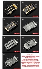 Alloy Belt Buckle Adjustable Automatic Buckle Fashion Belt Replacement Buckle