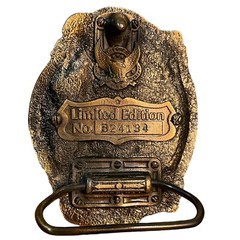 USA Constitution Commemorative 200th Anniversary Belt Buckle Ltd Edition Brass