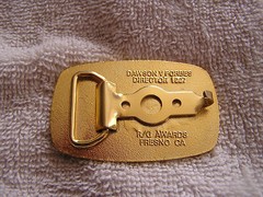 San Francisco R.O.J. Ct 4 Dawson Forbes R/G Awards 1997 Belt Buckle