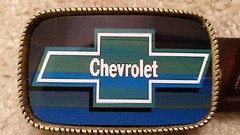 CHEVROLET Epoxy Photo Buckle New USA