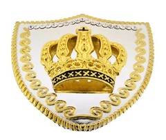 Crowns Belt Buckle Royal Rhinestone Wedding Mens Womens Fashion Costume Western