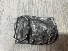The Turkey Hunter Silver Metal Oval Belt Buckle – Brew City Collectibles