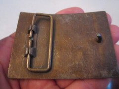 VINTAGE BUDWEISER LAGER BEER BELT BUCKLE – GW-14